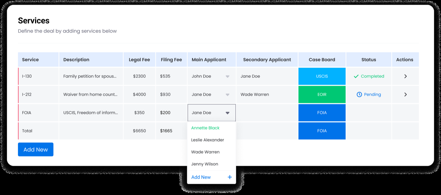 Caseflow Service List app